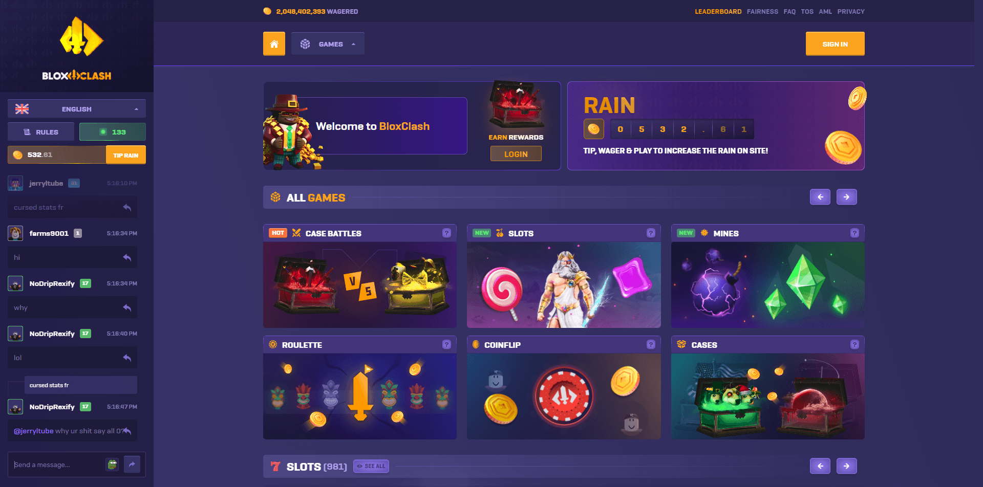 Bloxclash casino source code--0