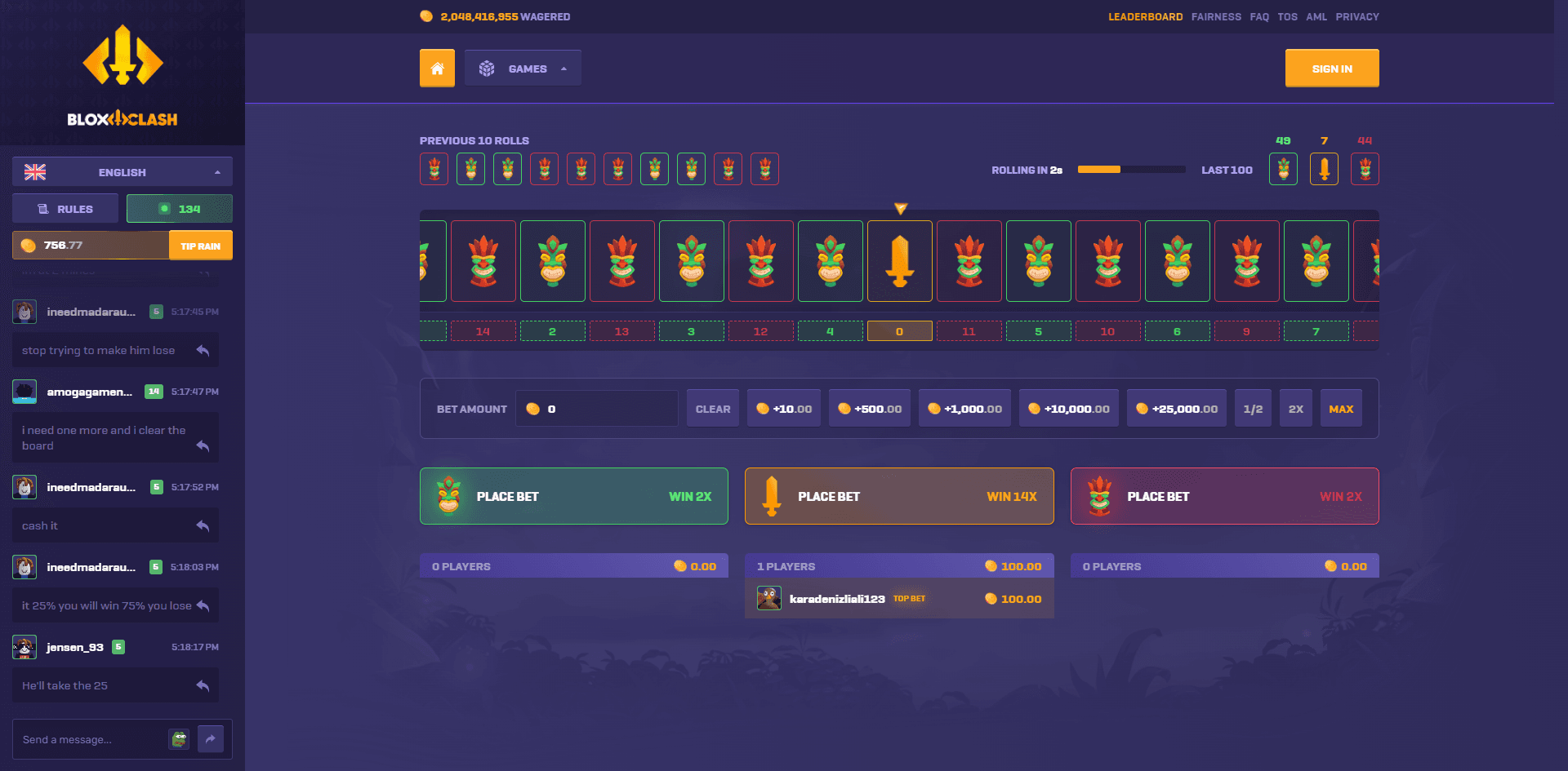 Bloxclash casino source code--3